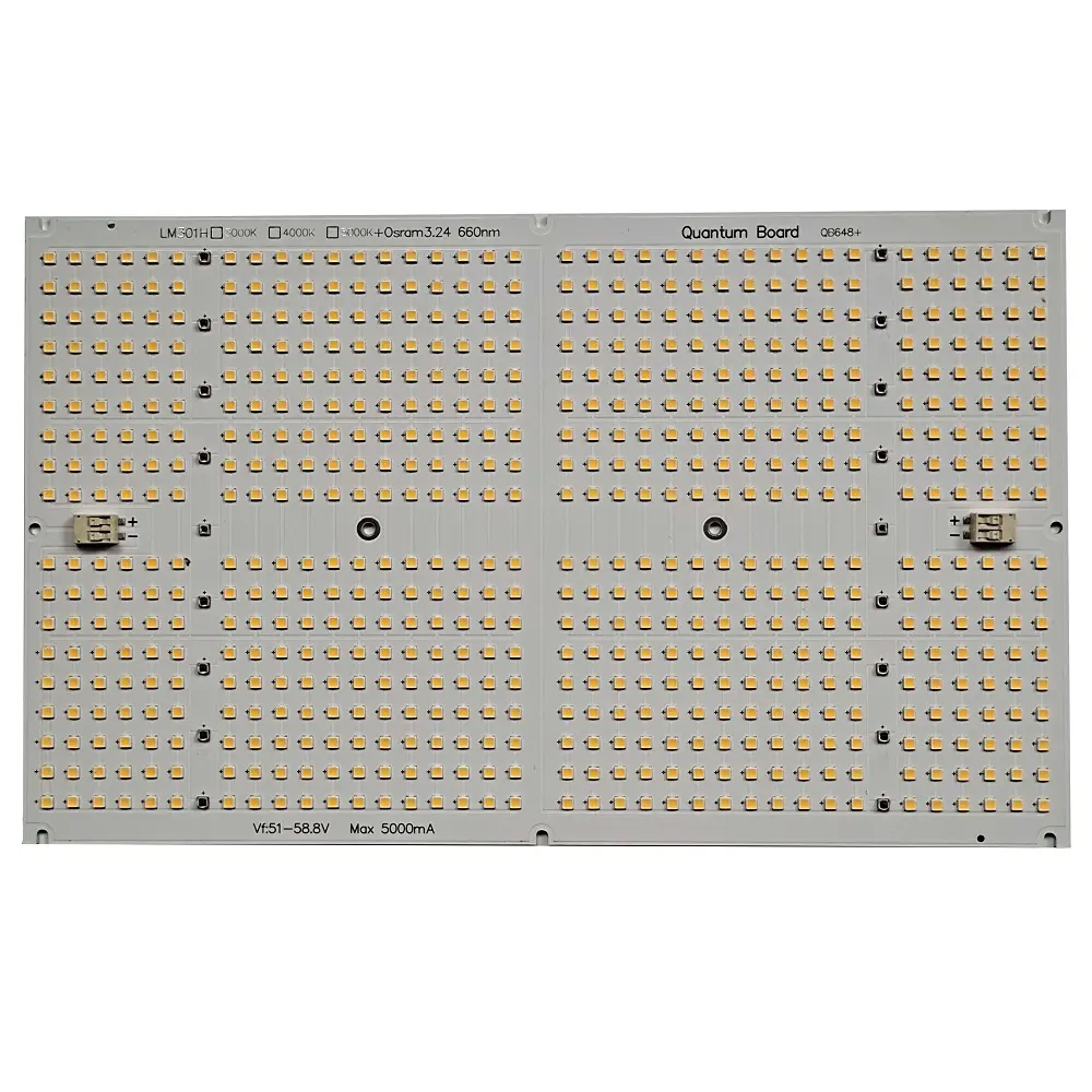 고효율 성장 라이트 삼성 LM301H 디아블로 QB648 PCB 보드 오스람 파 레드 730nm