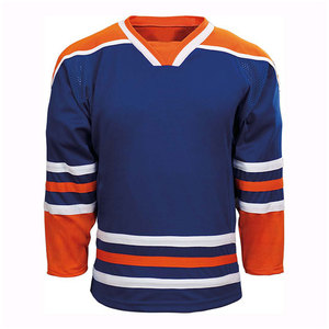 Nouvelle conception OEM, sublimation, 100% polyester, vêtements de hockey sur glace personnalisés, maillot de hockey sur glace personnalisé pour unisexe, vêtements de hockey sur glace - Product Image 1