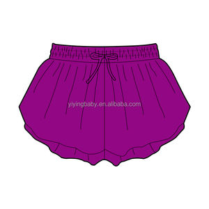 Customized Logo Sportswear High-Waisted Flowy Running Yoga <strong>Shorts</strong> 2-in-1 <strong>Girls</strong> Kids Gym Athletic <strong>Shorts</strong> Butterfly <strong>Shorts</strong> <strong>Girls</strong> - Product Image 3