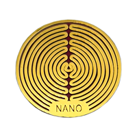 Autocollant anti-radiation personnalisé Quantum Shield 5G, puce térahertz, autocollant anti-radiation doré 24K pour téléphone