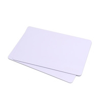 Individuelle RFID PVC Mitgliedskarte T5577 EM4305 1K 213/215 13,56MHz Smart Chip NFC Zahlungskarte für Unternehmen Hotelzimmer Wasserdicht Weiß