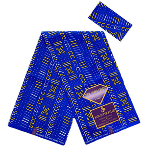 नए सुपर फेलो एन ग्रोस चुनाव अफ्रीका रैप कपड़े का मोम डबल प्रिंट पॉलिएस्टर उउना अभियान - Product Image 1