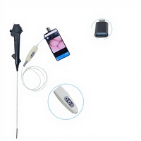 Endoscope vétérinaire sans fil portable EURVET, gastroscope compatible avec les smartphones pour l'examen des chiens, des chats et des chevaux