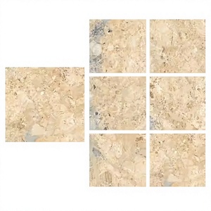 Breccia Latte Design 800x800mm Rustic Porcelain Floor Tiles 80x80cm Anti-Slip Ceramic Pavement Gres 32x32 Inch Flooring - Product Image 1