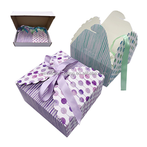 Caja <span class=keywords><strong>de</strong></span> Cartón Plegable en Forma <span class=keywords><strong>de</strong></span> Corazón Pequeño para Galletas, <span class=keywords><strong>Kitkat</strong></span> <span class=keywords><strong>y</strong></span> Chocolate, Impresión Personalizada <span class=keywords><strong>de</strong></span> Fábrica, Color Amarillo Claro - Product Image 4
