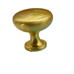 Cabinet <b>Door</b> <b>Knob</b> Zinc Alloy Round <b>Black</b> Gold Dark Chrome Traditional Durable Handle - Product Image 1