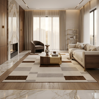 Tapis en laine de Nouvelle-Zélande 100% touffeté à la main de haute qualité Design de luxe personnalisé Usine chinoise Tapis en laine faits à la main Vente chaude Ignifuge