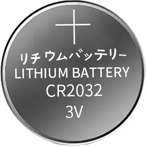 Заводская цена, Кнопочная батарея CR2032 3 в, литиевая Кнопочная батарея CR2032, батареи для автомобильного ключа