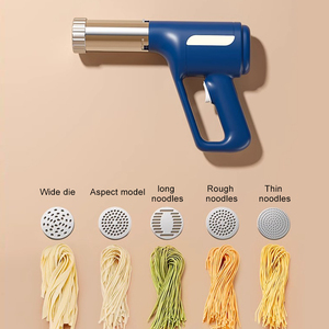 ステンレス鋼60Wパスタマシン麺メーカー新しいプロフェッショナルワイヤレス電気家庭用 - Product Image 2