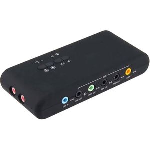 Tarjeta de Sonido 7.1 de Fábrica, Interfaz de Audio 2.0, Dispositivo Musical Profesional, 8 Canales, Función USB, Grabación de Voz, Interfaz de Estudio de Alta Calidad - Product Image 1