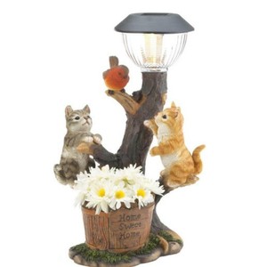 Cross Border energia solare <span class=keywords><strong>giardino</strong></span> elfo resina coniglio gatto cane Pet cortile ornamenti <span class=keywords><strong>per</strong></span> il giardinaggio - Product Image 6
