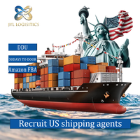 Agente de Transporte Marítimo a EE. UU., Servicio de Transporte de Carga, DDU, DDP, Logística de Entrega, Exportación, Tarifas de Envío