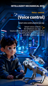 <span class=keywords><strong>Robot</strong></span> intelligent télécommandé sans fil à commande vocale avec billes d'eau - <span class=keywords><strong>Jouet</strong></span> pour chien intelligent IA pour enfants - Product Image 5