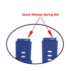 Bracelet de rechange universel en Silicone, 16mm, pour montre intelligente Huawei TalkBand B6 B3 - Product Image 6