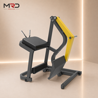 MRD Commercial Machine à exercices de fessiers à résistance, à charge par plaques, en acier de sécurité, pour la musculation des fessiers et des jambes en salle de sport