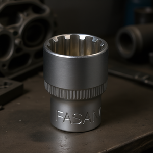 Fasano <b>Socket</b> Wrench 624 U7 <b>12</b> <b>Point</b> Metric Automotive Repair Tool - Product Image 3