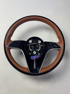 Volante de Cuero Compatible con <span class=keywords><strong>Mercedes</strong></span> Benz A35/A45/C63/C43/E53/E63/G63/G500/G55/AMG GT/GLE63 W223 - Product Image 6
