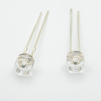 Détecteur de lumière visible, photodiodes, fournisseur de transistors personnalisés, diodes NPN en silicium, boîtier transparent avec lentille, capteur optique à trou