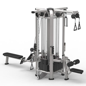 Machine de musculation commerciale en acier inoxydable, équipement d'entraînement de force intégré, système de câbles multifonctionnel 4/5/<span class=keywords><strong>7</strong></span>/8 stations - Product Image 4