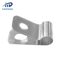 Clips de câble de type R en acier inoxydable 304, pince à sertir en métal 4R pour la fixation des câbles de données, organisateur de fils