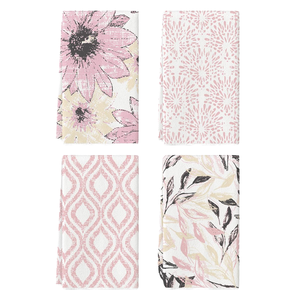 Serviette de cuisine en coton biologique à impression numérique personnalisée, réutilisable et durable, serviette à vaisselle économique pour une utilisation écologique en cuisine - Product Image 1