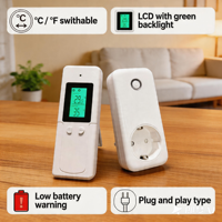 Termostat Elektronik Laris untuk Pemanas dan Pendingin Listrik Pengontrol Suhu Rumah