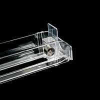 Étagère de présentation automatique à ressort pour paquets de cigarettes et tabac, avec séparateur magnétique, système de rangement à compartiments, poussoir d'étagère