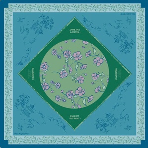 Tapete de Mahjong Floral Tropical Amarillo Brillante de 31.5 Pulgadas - Cubierta de Mesa de Neopreno Antideslizante y Reductora de Ruido para Mahjong, Póker y Juegos de Mesa - Product Image 3