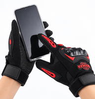 Gants de moto en gros d'usine, gants de conduite antidérapants à doigts complets, OEM