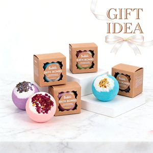 Bombes de <span class=keywords><strong>bain</strong></span> nettoyantes douces, boules effervescentes démaquillantes, bombes de <span class=keywords><strong>bain</strong></span> au sel pour un lavage doux, nettoyage complet du corps, utilisation à domicile - Product Image 2