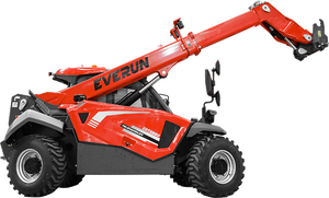 Mini-chargeur télescopique EVERUN ERT2860 de 2,8 tonnes, chariot élévateur sur roues certifié CE pour la construction et l'agriculture - Product Image 5