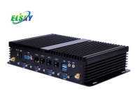 ELSKY SPC450 Mini PC industriel Intel Core I5 5200U DDR3 6COM 10USB 4*LAN sans ventilateur Nouveau Kiosque en libre-service