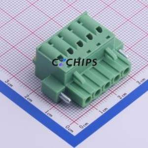KF2EDGKDM-5.0-5P Plug-in Terminal Block P=5mm Connector Plug Screw Fixing 1x5P 5mm - Product Image 1