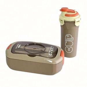 Bento <b>Lunch</b> <b>Box</b> for Kids Adults & Teens-Leak-proof Plastic Container with 8 Compartments Back to School Food Storage - Product Image 3