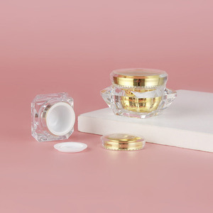 Phong Cách Mới 5G <span class=keywords><strong>20Ml</strong></span> Acrylic Mỹ Phẩm Jar Với Nắp Nhựa Mặt Kem Lưu Trữ <span class=keywords><strong>Container</strong></span> - Product Image 3