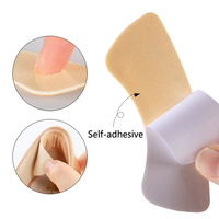 2Pcs Protecteur de Talon Femmes Semelles pour Pieds Talons Autocollant Ajuster la Taille Adhésif Antidérapant Coussinets Soulagement de la Douleur Inserts de Soins des Pieds