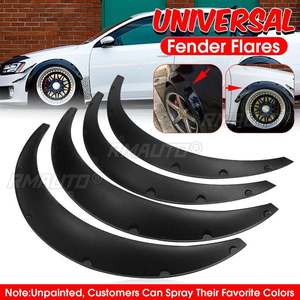 4x Extensiones Flexibles Universales para Guardabarros de Coche, Anchas, para BMW F32 F33 F36 E90 E92 E93, para BENZ W205 W204 W203 - Product Image 1