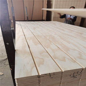 Panel de techo de madera contrachapada de pino <span class=keywords><strong>V</strong></span> W U Tablero laminado de pino ranurado de madera contrachapada de pino ranurado - Product Image 5