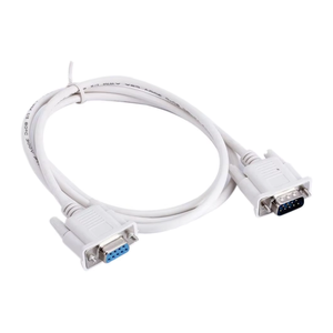 RS232 DB9 9Pin Serial Cable Female to Female/Male to Female Cross Serial Cable 1.5m White HKLPMaterial RS232 Communication Wire - Product Image 1