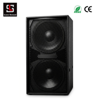 Lasesound BR218 Subwoofer Ganda 18 Inch 1600W RMS 6400W Peak 132dB SPL Maksimum Speaker Audio Panggung Profesional CE RoHS