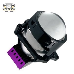 Precio de fábrica 2,5 pulgadas 3 pulgadas <span class=keywords><strong>7</strong></span> <span class=keywords><strong>H</strong></span> H7 Led proyector lente negro halo faros para Dodge Nitro - Product Image 1