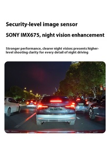 BMW Mercedes-Benz Audi geely cho TOYOTA xe Dash cam cho N500 dual-máy ảnh GPS Mô hình màu đen phía trước phía sau máy ảnh không có hệ thống dây điện yêu cầu - Product Image 3
