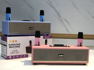 Altavoz Amplificado KBQ-2209, Altavoz Inalámbrico con Bajos Potentes, Altavoz de Karaoke con Micrófono Inalámbrico para Fiestas Familiares de Karaoke - Product Image 5