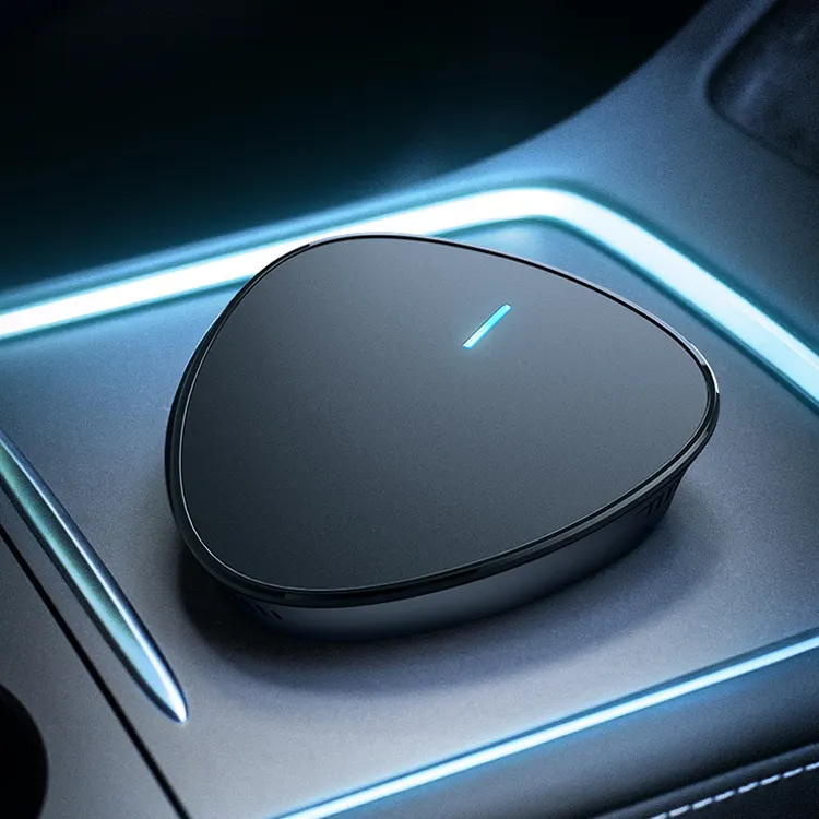 SCENTA lüks Mini taşınabilir elektrikli koku araba yağ difüzörü, yeni tasarım USB şarj edilebilir araba hava spreyi difüzör
