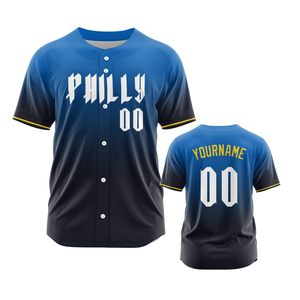 Maillot de baseball vierge personnalisé City Connect Maillot de baseball respirant en polyester pour adultes et professionnels - Product Image 4