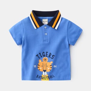 T-shirt pour garçon de haute qualité, été, dessin animé, manches courtes, 100% coton pur, tissu lavable, t-shirt pour enfant tricoté - Product Image 2