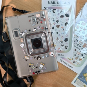 Funda protectora transparente con pegatinas de animales lindos para <span class=keywords><strong>Instax</strong></span> <span class=keywords><strong>Mini</strong></span> <span class=keywords><strong>LiPlay</strong></span>, transparente, a prueba de golpes - Product Image 6