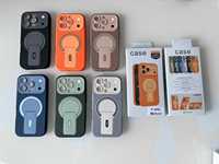 Nouvelle coque de téléphone magnétique 2-en-1 à grande fenêtre, transformable instantanément, avec support caché pour iPhone 15 16 17 Pro Max