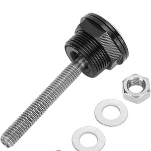 Kit de Verrous de Capot à Déblocage Rapide Universels 22mm à Bouton Poussoir, Loquet de Capot de Course en Alliage d'Aluminium Usiné CNC, Vis en Acier Inoxydable - Product Image 5