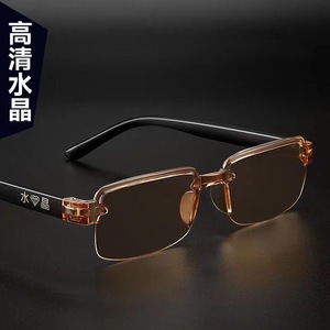 Lunettes de lecture à zoom intelligent, sans monture, en matériau PC, légères, unisexes, anti-lumière bleue, pour hommes et femmes, origine Jinhua - Product Image 3